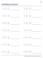 Dividing Fractions