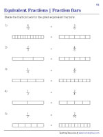 Representing Equivalent Fractions Using Models 1