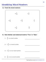 Identifying Mixed Numbers 2