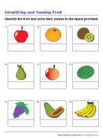 Recognizing and Labeling Fruit