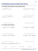 Evaluating Exponential Functions