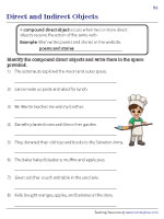 Finding Compound Direct Objects