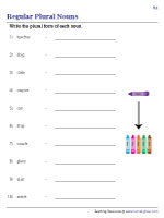 Singular and Plural Nouns