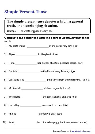 Present Simple Verb To Be English Esl Worksheets For Distance Learning 