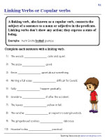 Using Linking Verbs | Copular verbs