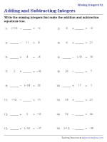 Missing Integers