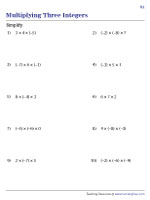 Multiplying 3 Integers