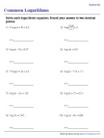 Solving Natural Logarithmic Equations