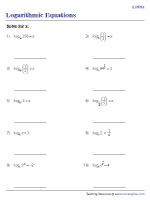 Solve for x - Level 1 Moderate