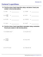 Natural Logarithms