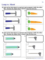 Choosing Shorter or Longer Objects