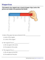 Strength of the Magnetic Field at the Center and Poles