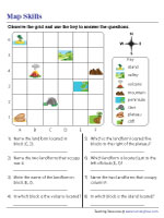 Interpreting Landforms Grid