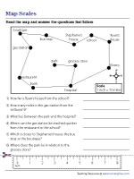 Estimating Distances on a Neighborhood Map