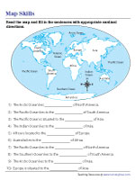 Answering Questions Based on a World Map