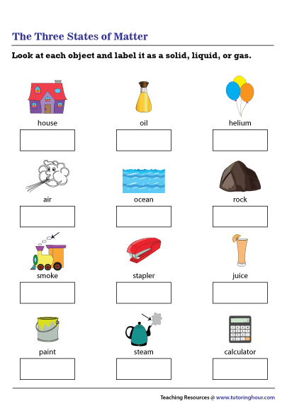 Solid Liquid Gas Worksheet Pdf Worksheets For Kindergarten Solid Liquid Gas Worksheet Pdf Worksheets For Kindergarten