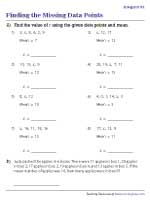 Find the Missing Data Points - Integers