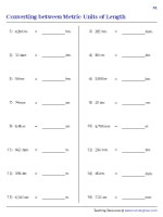 Converting Metric Units of Length