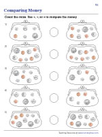 Counting and Comparing | Coins