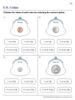 Choosing the Correct Values for United States Coins