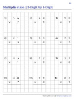 Multiplying Using the Grid Method