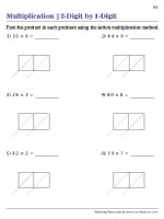 Multiplying Using the Lattice Method