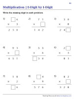 Finding the Missing Digits