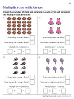 Describing Multiplication Arrays