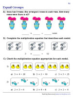 Multiplication with Equal Groups - Mixed Review