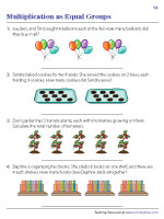 Multiplication Word Problems as Equal Groups