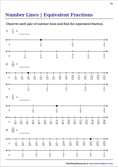 equivalent fractions worksheet grade 8