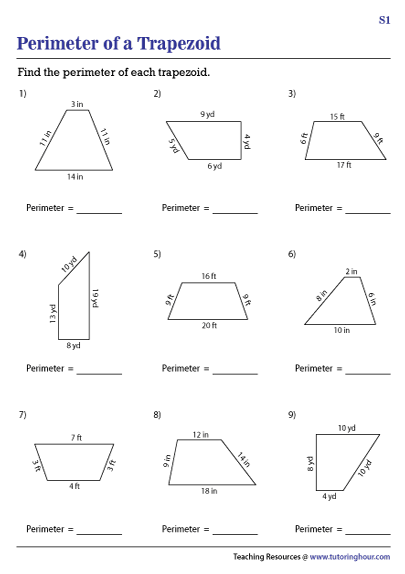 Perimeter of a Trapezoid