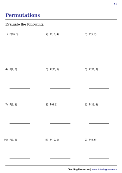 Evaluating Permutation