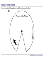 Lunar Phases Pinwheel Game