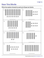 Identifying 2-Digit Numbers by Blocks