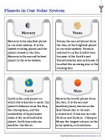 Planets of the Solar System - Flashcards