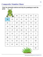 Composite Numbers Maze