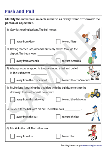 Changing Direction with Push and Pull