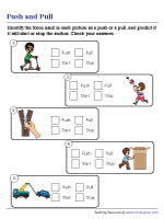 Push or Pull - Changes in Motion