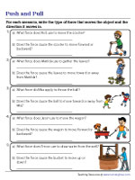 Identifying Type of Force and Direction of Movement