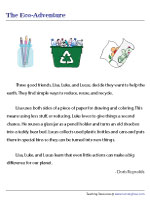Reduce, Reuse, and Recycle - The Eco-Adventure