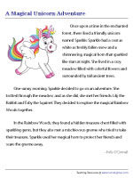 A Magical Unicorn Adventure