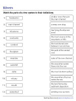 Matching the Parts of a River System to Their Definitions