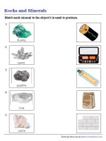 Matching Minerals to Objects
