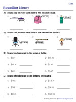 Rounding Money - Level 1
