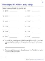 Rounding 4-Digit Numbers to the Nearest Ten