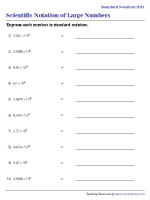 Convert Scientific Notation of Very Large Numbers into Standard Notation