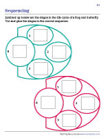 Sequencing Stages in Life Cycles - Cut and Glue