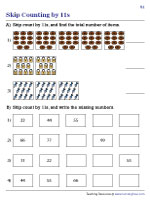 Counting Objects and Filling Missing Numbers