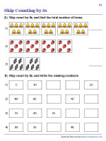 Counting Objects and Filling Missing Numbers